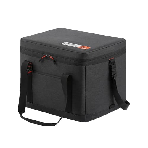 

Iris Ohyama HUGEL Airgel Soft Cooler Box 40L AGSC-25C Charcoal Grey Airgel Cooler Bag Super Cold Retention (5,4 дня сохранения холода) Супер Охлаждающая Фольга