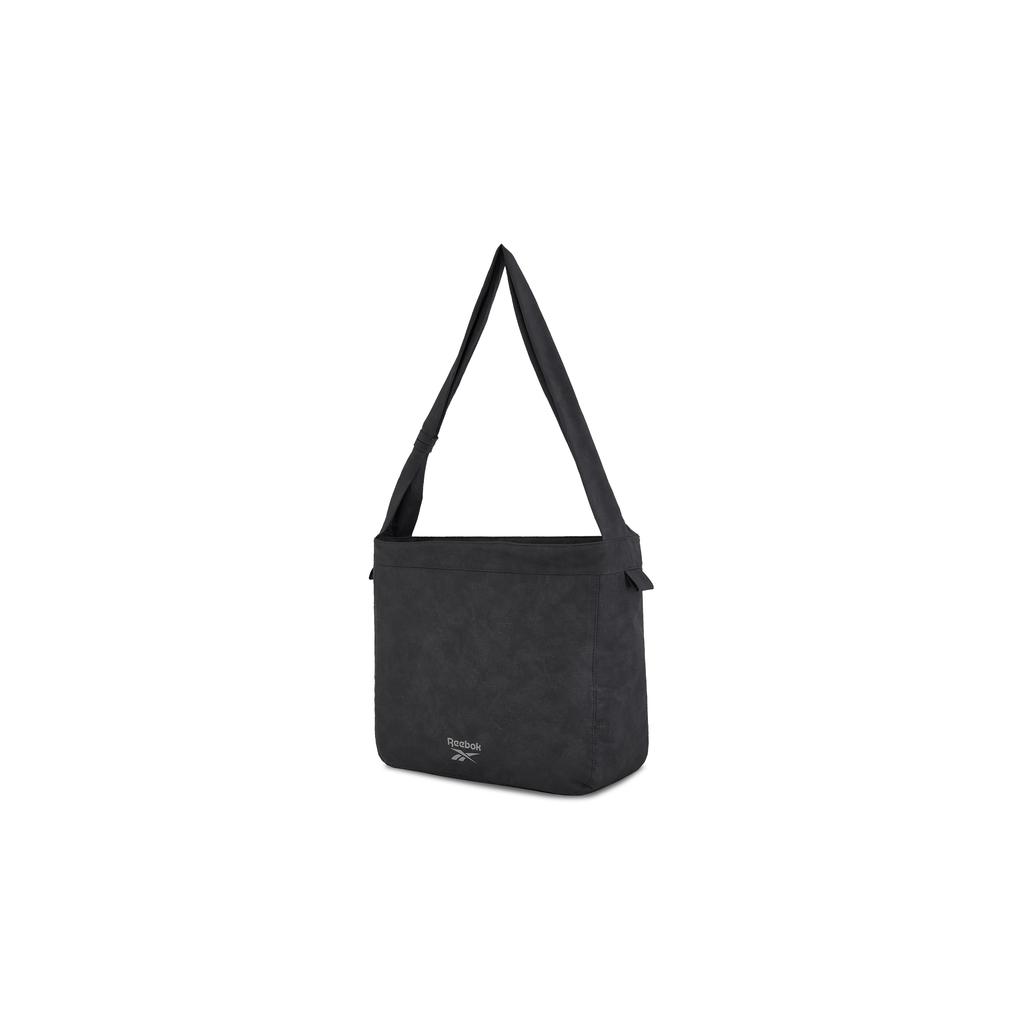 New Reebok Polyurethane Shoulder Bag, Crossbody Bag, Hobo Bag Regular Unisex Light Gray/Dark Gray RB240080M