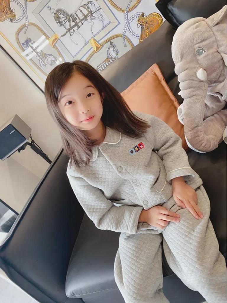 2025 Spring/Autumn Kids' Warm Cotton Home & Outfits - Unisex Thickened Suit