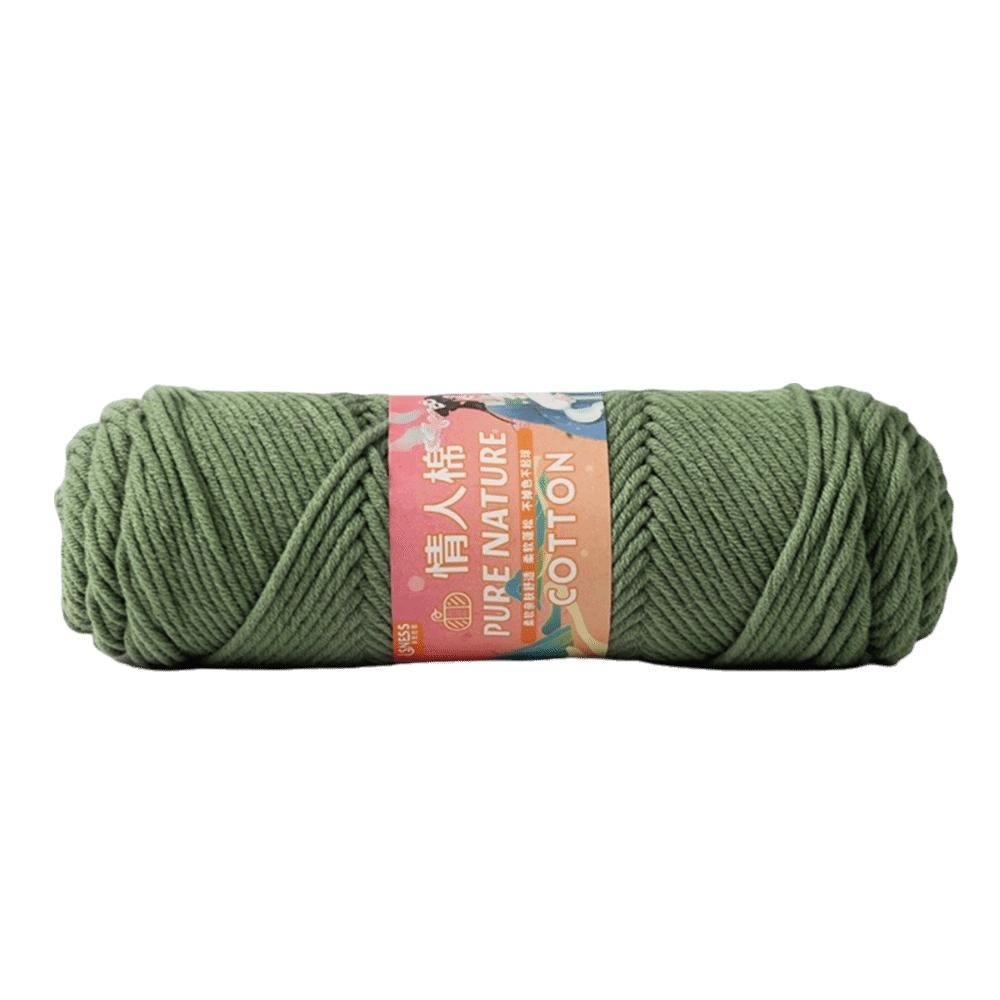 New DIY Knitting Wool Ball Hand Soft Milk Cotton Yarn 8-Strand Weaving Yarn