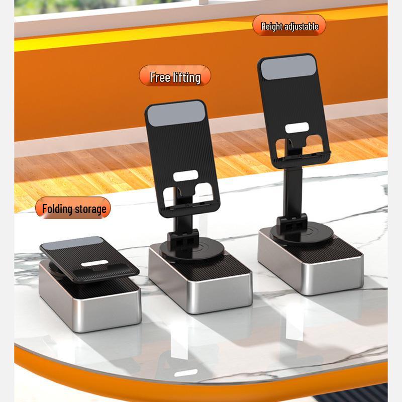 3-in-1 Foldable Bluetooth Speaker & Phone Holder with Call Function