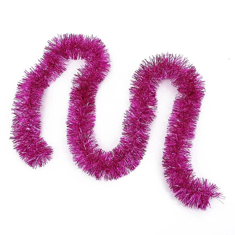 2M Christmas Decoration Color Ribbon Christmas Tree Pendant Ornaments for Home Decor New Year 2026 DIY Party Decoration Supplies