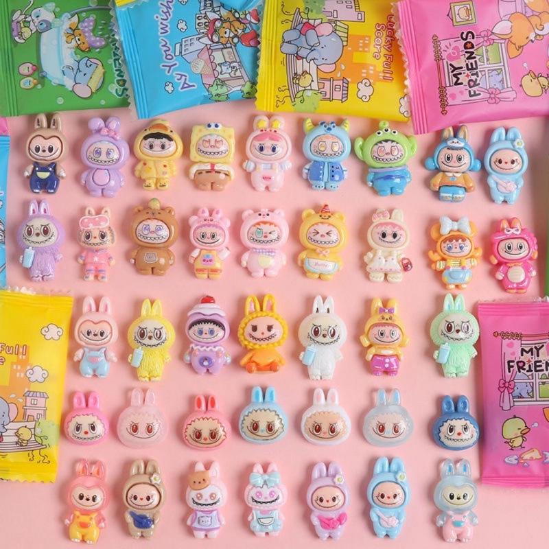 Светящаяся мини-бутылка вина, игрушка-сюрприз, украшение - Детская миниатюрная смоляная еда, игрушка, подарок