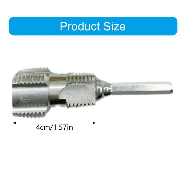 6.35mm Hexagonal Shank Hole Opener Electric Drill Adapter Water Pipe Expansion Adapter Power Tool Parts Easy To Use
