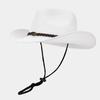 Sommer Upf50+ Breiter Rand Sonnenhut Outdoor Westliche Cowboy Fischerkappe Verstellbar Atmungsaktiv Unisex Für Männer Frauen