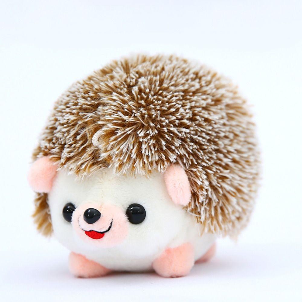 12Cm Hedgehog Toys KeyChain Doll Animal Stuffed Toys NEW Plush Toy Gift