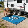 Picnic Mat 4.6x6.5 Ft Portable Foldable Large Beach Blanket Waterproof Sandproof For Outdoor Patio Camping Hiking Travel Lawn