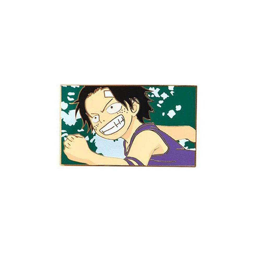 Anime One Piece Enamel Pin Monkey D Luffy And Roronoa Zoro Cartoon Brooches Men Women's Backpack Briefcase Lapel Badges