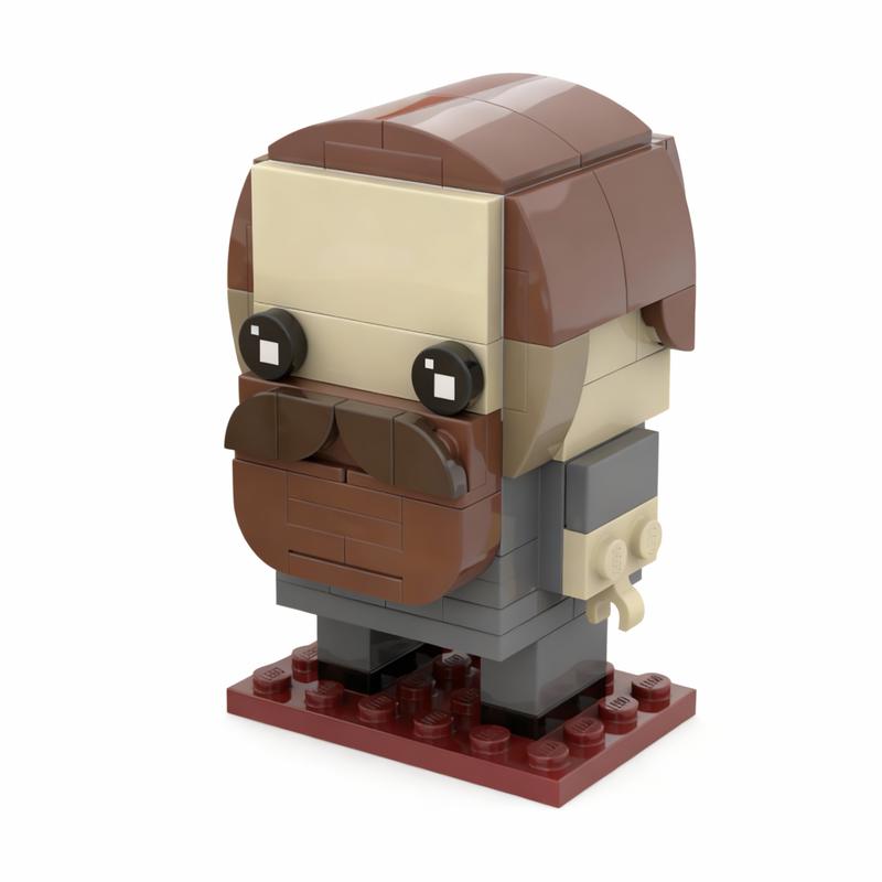 394pcs MOC Brickheadz Karl Marx Friedrich Engels Model Building Toys Blocks Construction Idea Christmas Gifts Education Brick