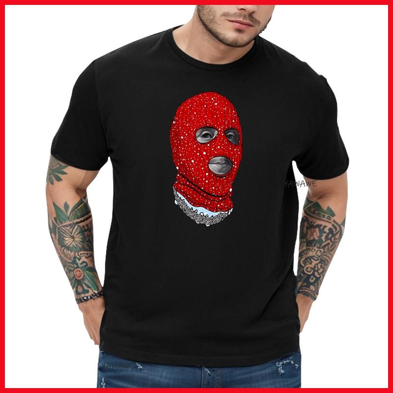 Masked Unisex Print Tshirt Unisexs Graphic Tshirt Casual Comfy Black Tees For Summer Unisexs Clothing S