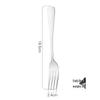 Stainless Steel Cutlery Set: Two-Piece Steak Knife & Fork, Three-Piece Knife, Fork & Spoon