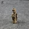 Copper vintage Lucky Statue Ornaments Home Decoration Accesories Chinese God of Wealth Feng Shui Figurines Key Chains Pendants