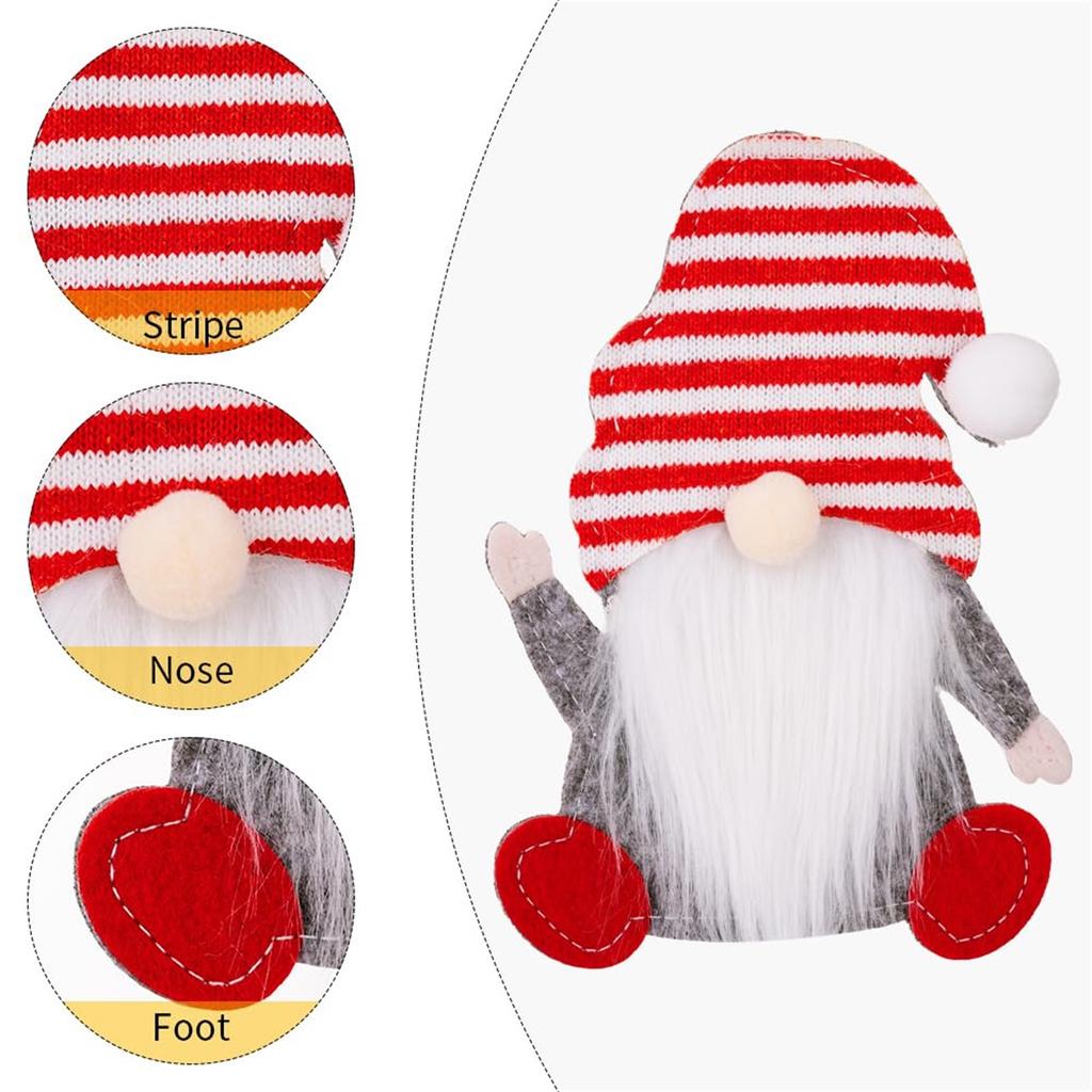 Christmas Decorations Cartoon Faceless Doll Christmas Cutlery Set Dwarf Cutlery Set Rudolf, Crown Of Austria Christmas Cutlery Set