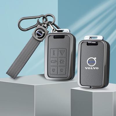 5/6 Buttons Zinc Alloy Car Remote Key Case Cover Protection Holder Shell Fob For S60 S80 V60 XC60 XC70 S60L S80L V40 XC90