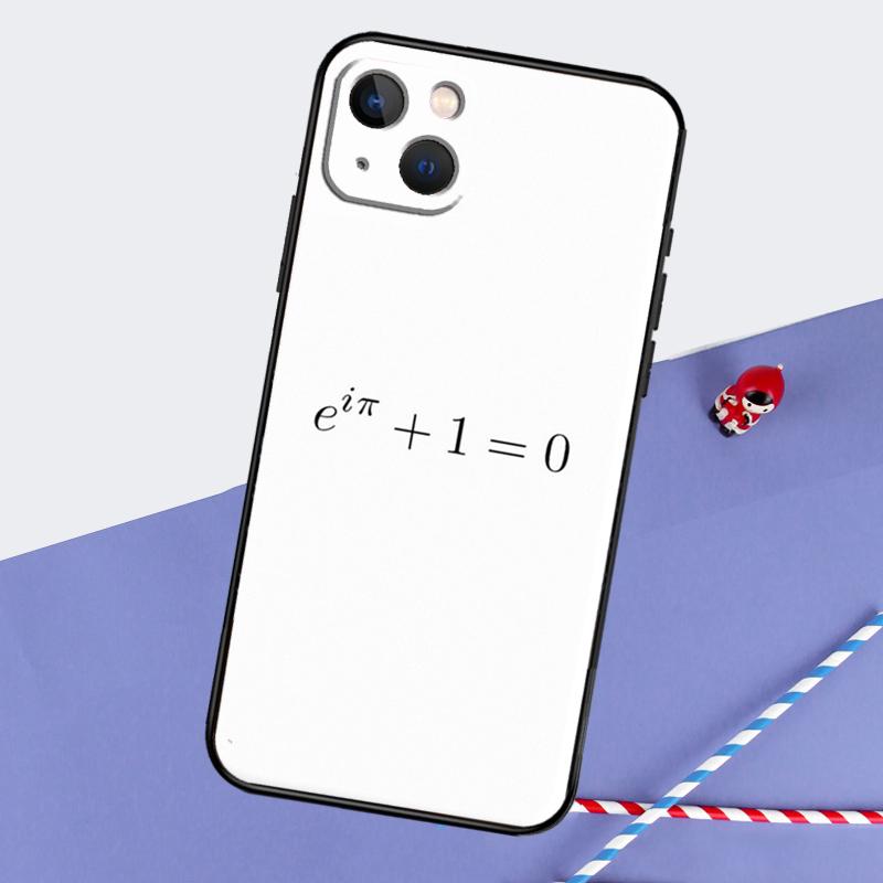 Funny Math Formulas Equations Phone Case For iPhone 16 Pro Max 12 13 Mini 11 14 15 Pro Max XR 15 16 Plus 16e Back Cover