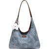 Tote Bag New Large-capacity Women's Bag Commuting Canvas Denim Bag Underarm Shoulder Bag
