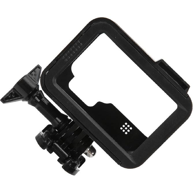 Action Camera Cage Protective Case Anti‑Fall Frame Housing with Cold Shoe Mount for 9