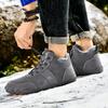Warme Plüsch Paar Schneestiefel Winter Herren Stiefeletten Outdoor Rutschfest Herren Arbeitsstiefel Mode Winter Sneaker Große Größe 36-48