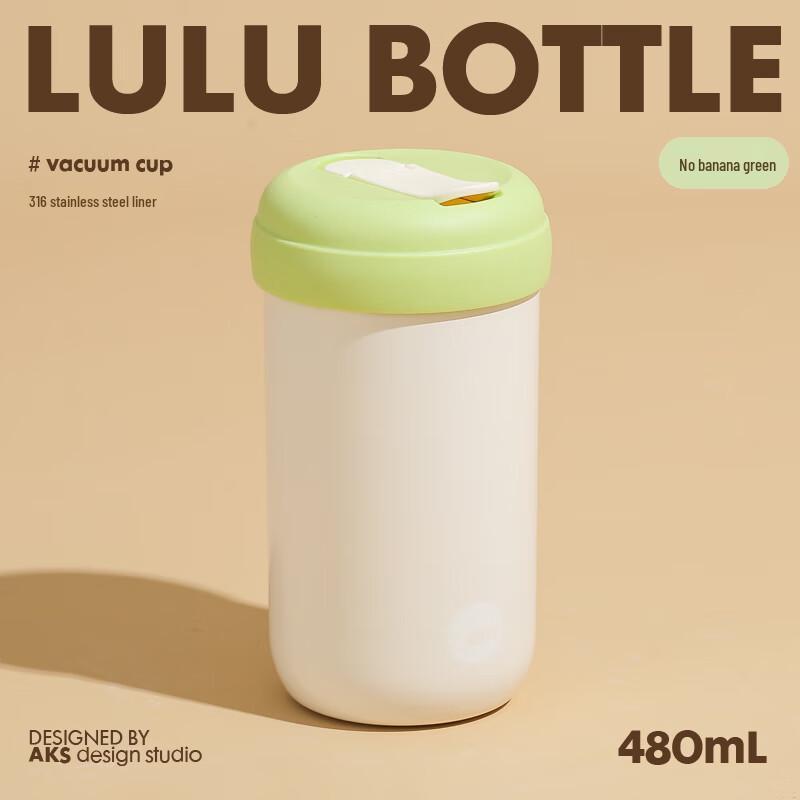 AKS Insulated Stainless Steel Straw Water Bottle