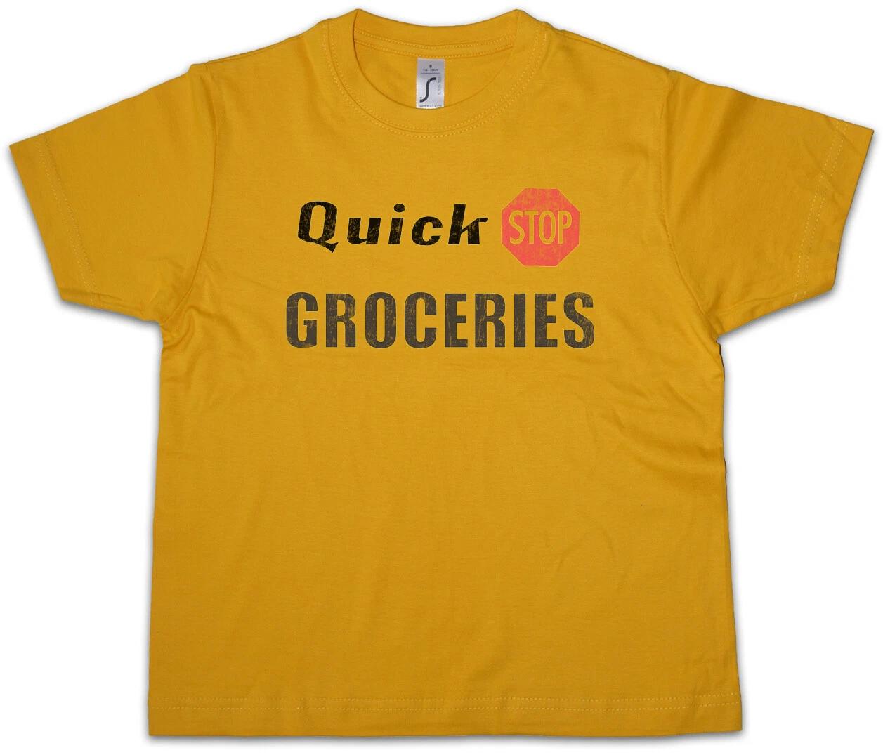 

QUICK STOP GROCERIES Kids Boys kids boys T-Shirt Clerks Grocery Logo Company Store 100