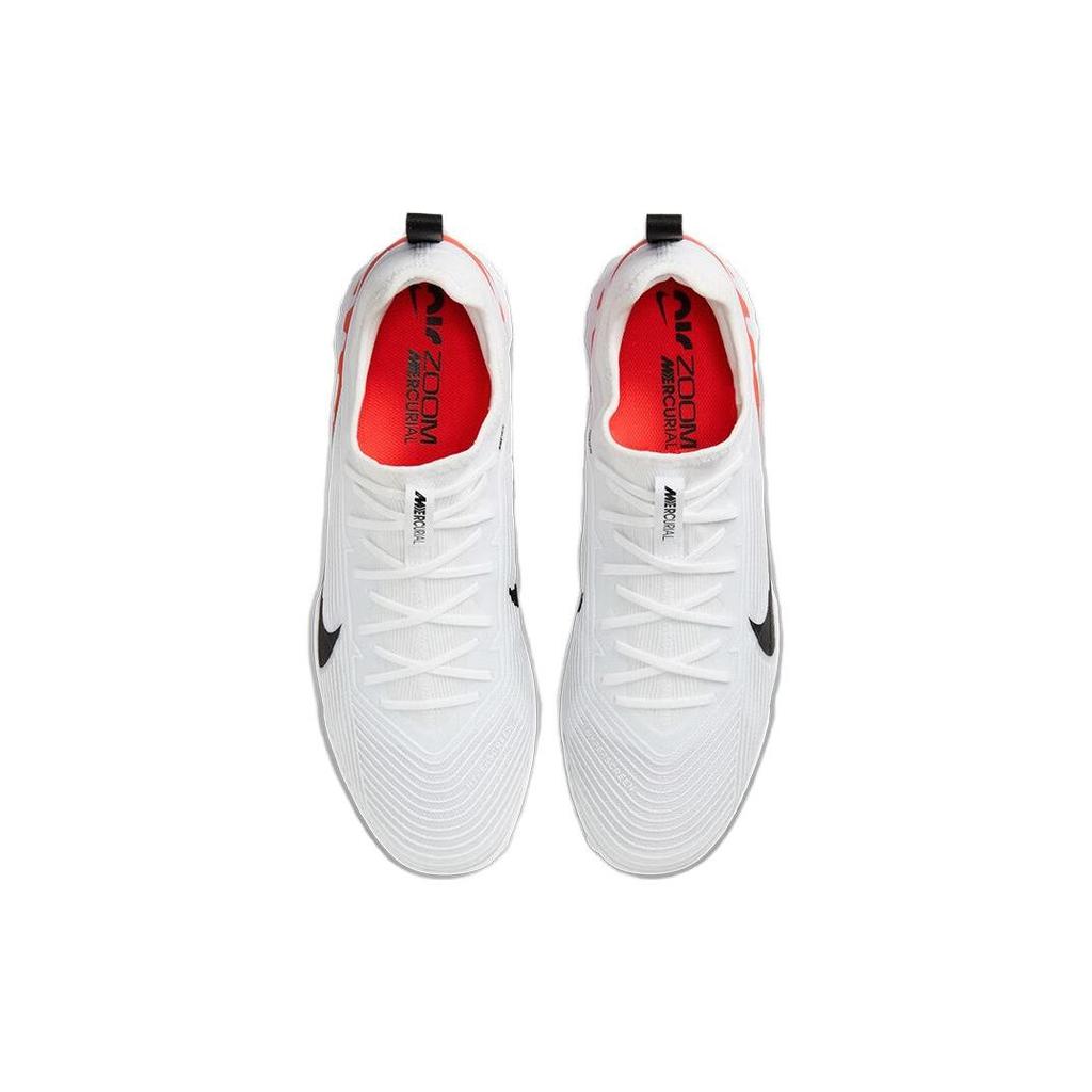 Nike Zoom Mercurial Vapor 15 Pro TF Ready Pack Men Sneakers White Bright-Crimson Black DJ5605-600