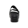 Crocs Brooklyn Low Heel Casual Rubber Sole Anti-Skid Slide Sandals Women Sandals Black 207431-001