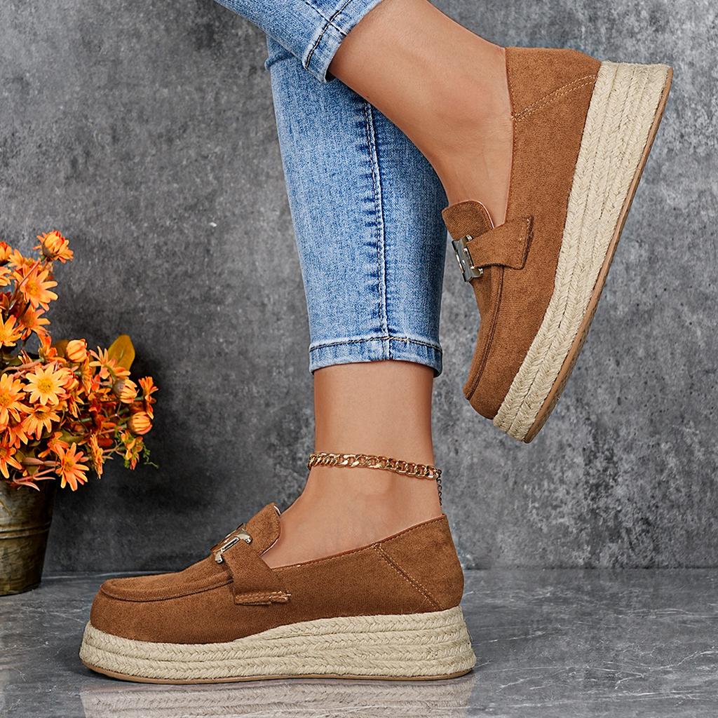 Women Sneakers Outdoor Luxury Solid Sneakers Autumn Comfort Slip On Designer Shoes Women Bohemia Loafers Shoes Women