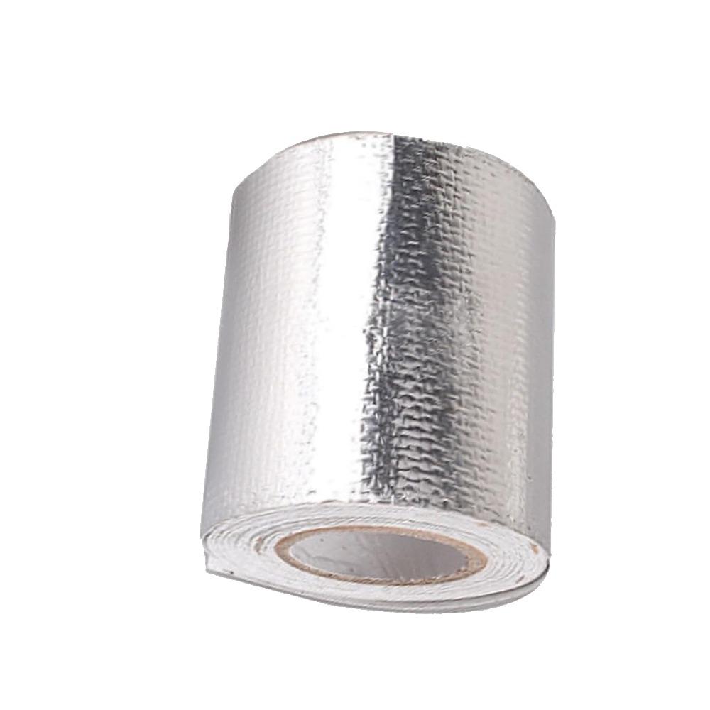Airtight Seal Heat Resistant Tape 2in x 16.4ft Fiberglass Insulation Tape Aluminum Foil Tape HVAC