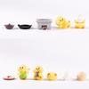 Cartoon Cute Kitchen Cooking Little Yellow Duck Resin Small Ornaments Micro Landscape Desktop Car Home Decoration
