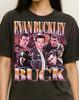 Evan Buckley Buck Hemd, Buck Evan Buckley 90er Vintage Retro Bootleg Hemd, TV-Held Grafik-T-Shirt, Fan-Lieblings Ästhetik-Shirt