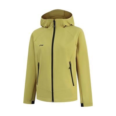 Li Ning Série Achat Groupé Veste de Sport Décontractée Polyvalente à Capuche Zippée avec Inscription au Dos Femmes vestes AFDVF92-5