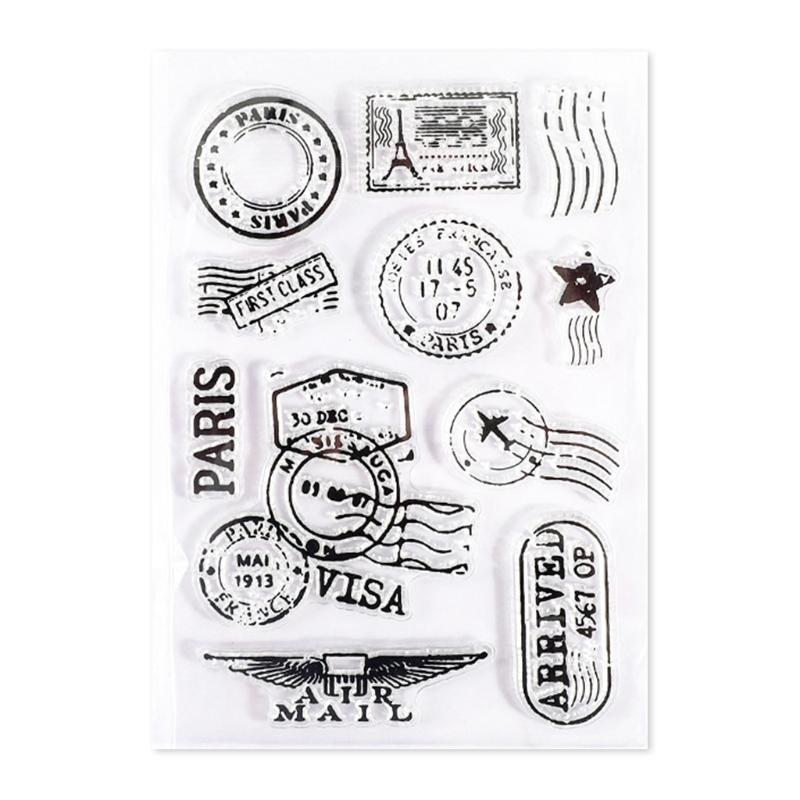Blessing Transparent Silicone Stamps for DIY Scrapbooking Diary Embellishments