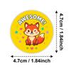 50 Cartoon Animal Reward Stickers Children'S Learning Encouragement Stickers Notebook Luggage Waterproof Decorative Stickers