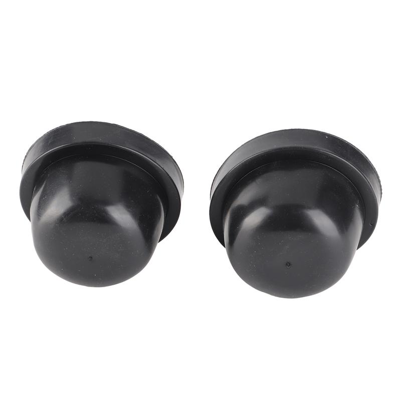 2 Pcs 70mm High-Quality Rubber Headlight Cover Waterproof Dustproof Sealing Cap Universal Fit for Car LED HID Bulb Retrofit