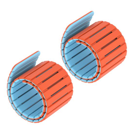 1 Paar Sport Gewichtsmanschetten Magnetisch Verstellbar Herren Damen Knöchel Handgelenk Gewichte Laufen Walking Yoga Pilates Fitnessstudio Arm Bein Workout Armband