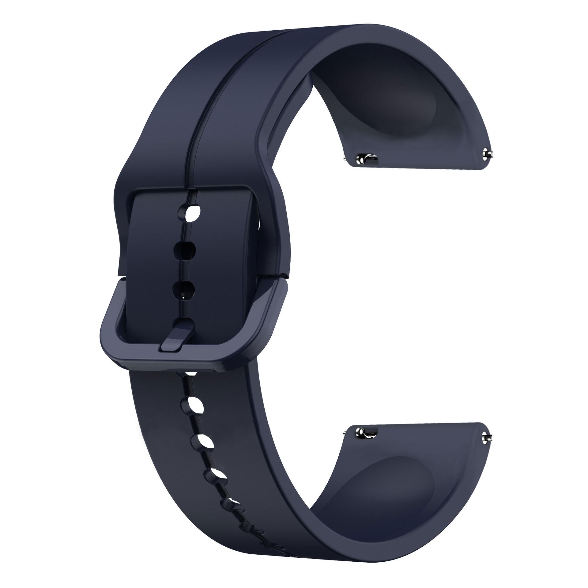 

For Huawei Watch GT 4 46mm/Watch 4 Pro/Watch 3 Pro New/Watch 3 Pro/GT 2 Pro/Honor Watch GS 3i Watch Strap 22mm Silicone Watch Band Navy Blue