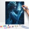 Disney Elsa Magic Oil Art Painting Kit Home Wall Decor Handmade Gift for Room Aesthetic Decoration Art Collection Sparkling Fantasy Decor