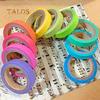 10 Pcs 5m Mini Multicolor Long DIY Sticky Paper Self Adhesive Roll Tapes Set Writting Instruments
