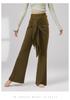 Women's Classical Dance Skirt Pants with Bell Bottoms and Drape Design