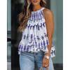 Sexy One-Shoulder Shirt Woman Loose round Neck Sexy off-Shoulder Sleeveless Shirt Tops