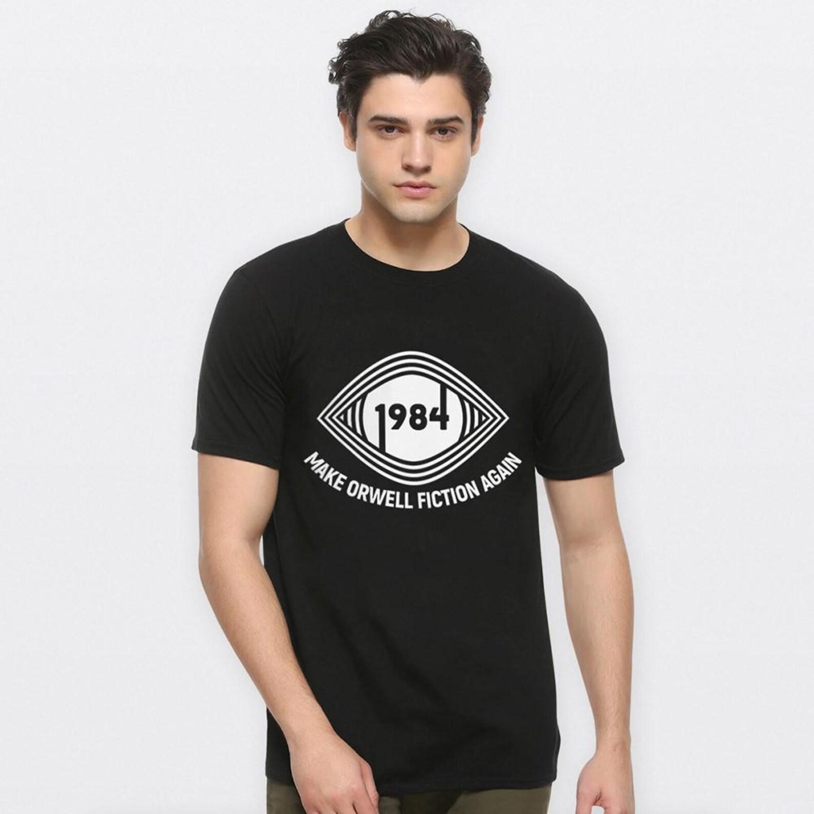 1984 Make Orwell Fiction Again T-Shirt, Men s and Women s Sizes (RWL-95347) 2XL