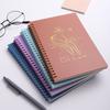 A5 Business Office Meeting Record Book Diary Thickened Notes Coil Book Color Simple Gao Yan