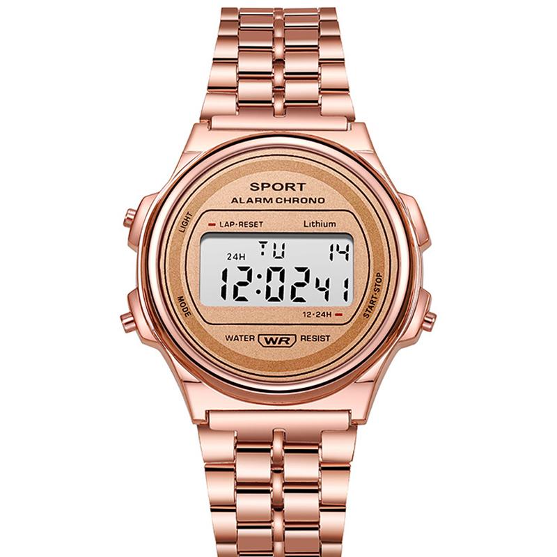 

Мужские часы Классические F91 из нержавеющей стали Мужские часы Светодиодные цифровые Спортивные часы Бизнес Электронные наручные часы Часы для мужчин