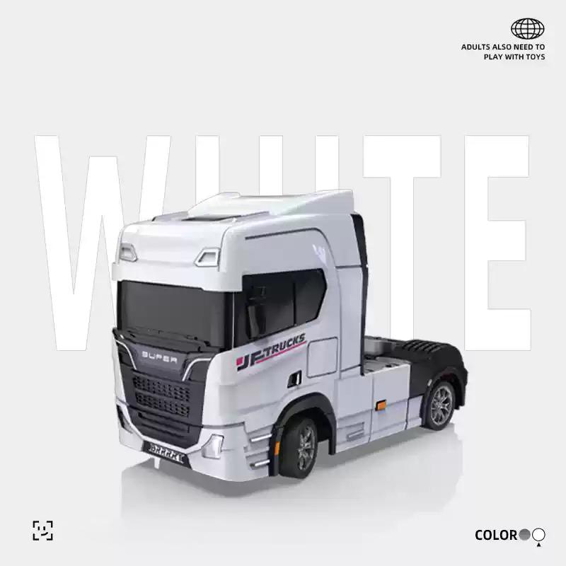 1/43 Rc Truck Dump Trucks 2.4G Desktop Mini Remote-Controlled Car Construction Engineering Vehicles Toys for Boys Christmas Gift