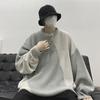 Irregular Splicing Sweater for Men, American Style Lazy High-end Knitted Sweater, Autumn and Winter Oversize Couple Sweater Jacket