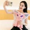 40cm  Anime Figure Kawaii Eevee Espeon Plush Toy Cartoon Cute Stuffed Doll Room Decoration Birthday Present