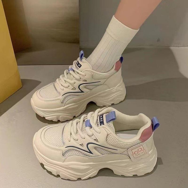 Všestranné a pohodlné sportovní boty pro ženy, zvyšující výšku a módní, Daddy Shoes
