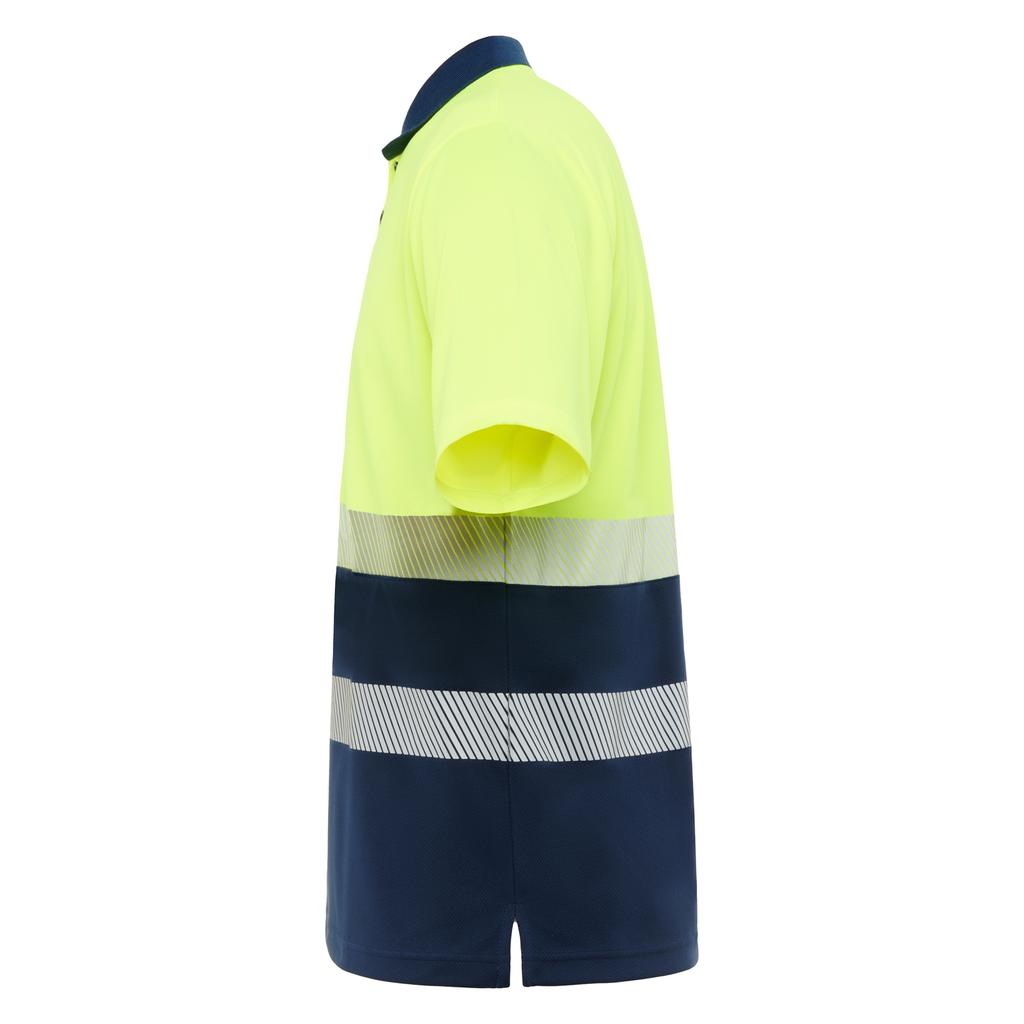 Roly Workwear Mens Vega Hi-Vis Polo Shirt