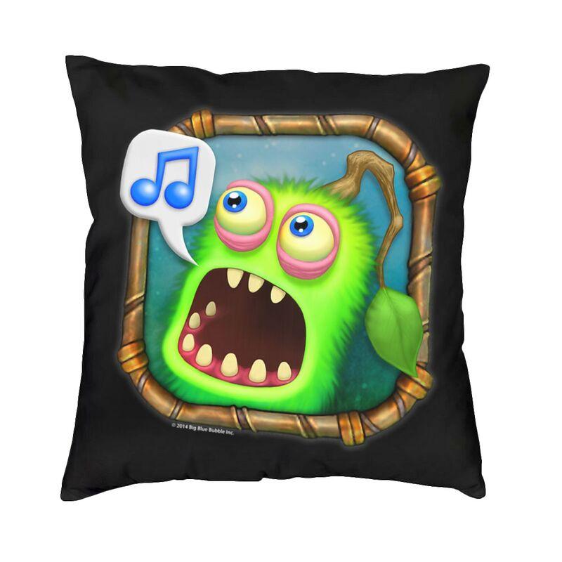 Fashion My Singing Monsters Game Anime Cartoon Throw Pillow Cover Home Decorative Custom Square Cushion Cover 45x45 Pillowcover