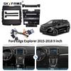 SKYFAME Car Frame Fascia Adapter Canbus Box Decoder Android Radio Dash Fitting Panel Kit For Ford Edge S-MAX Ranger